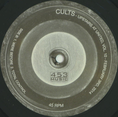 Cults : Upstairs At United, Vol. 10 (12", RSD)