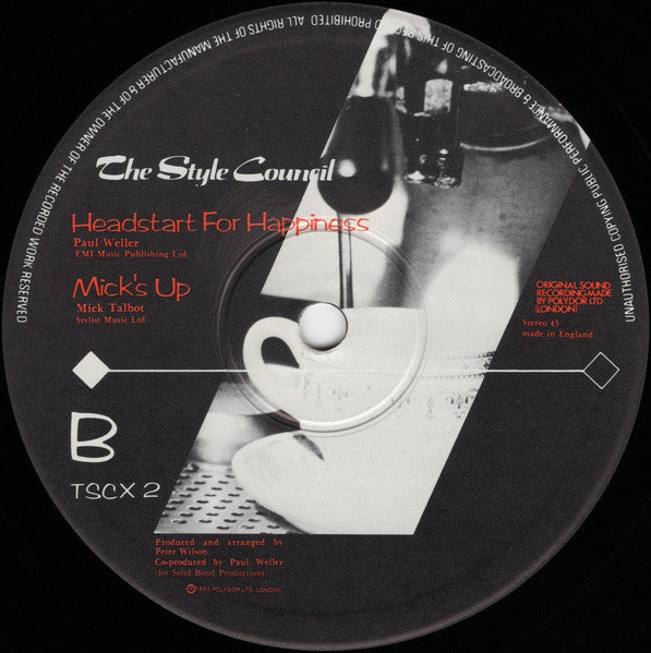 The Style Council : Money-Go-Round (12", Single)