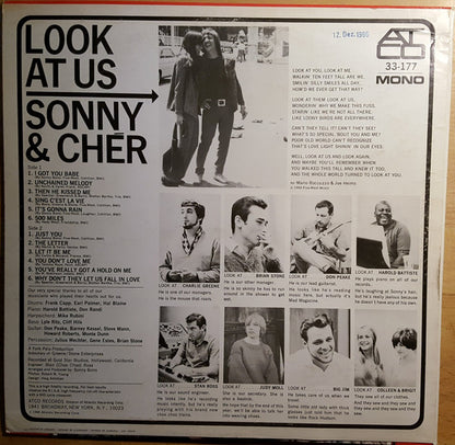 Sonny & Cher : Look At Us (LP, Album)