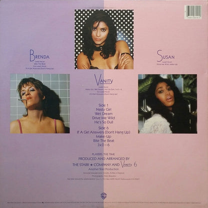 Vanity 6 : Vanity 6 (LP, Album, Win)