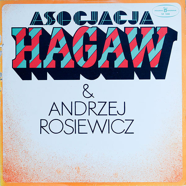 Hagaw & Andrzej Rosiewicz : Asocjacja Hagaw & Andrzej Rosiewicz (LP, Album, Red)