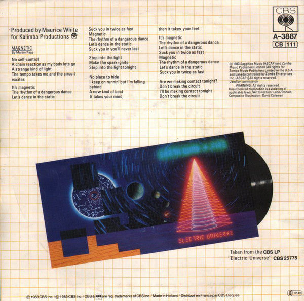 Earth, Wind & Fire : Magnetic (7", Single)