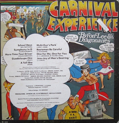 Byron Lee And The Dragonaires : Carnival Experience (LP, Album)