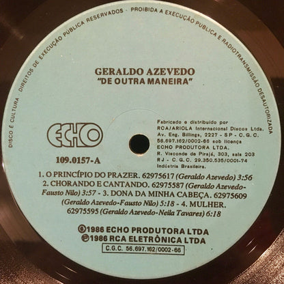 Geraldo Azevedo : De Outra Maneira (LP, Album)
