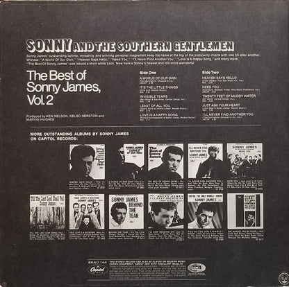 Sonny James : The Best Of Sonny James Vol.2 (LP, Comp)