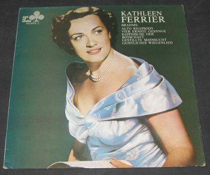 Kathleen Ferrier - Johannes Brahms : Alto Rhapsody / Vier Ernste Gesänge / Sapphische Ode / Botschaft / Gestillte Sehnsucht / Geistliches Wiegenlied (LP, Mono, RE)