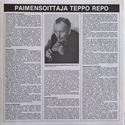 Teppo Repo : Paimensoittaja Teppo Repo (LP, Mono)