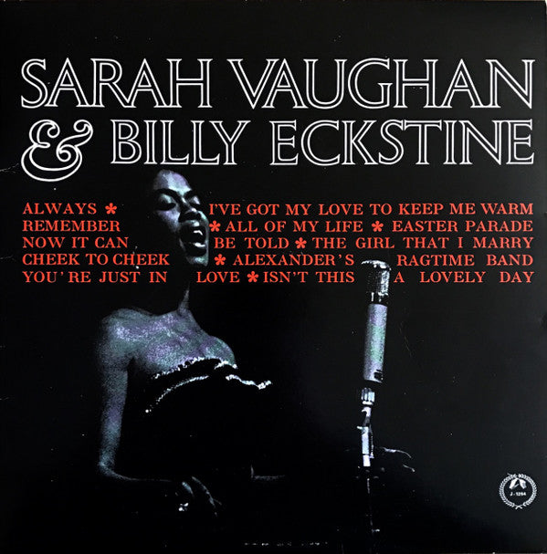 Billy Eckstine & Sarah Vaughan : Sarah Vaughan & Billy Eckstine (LP, Album)