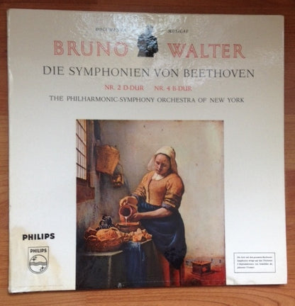 Bruno Walter, Philharmonic-Symphony Orchestra Of New York, Ludwig van Beethoven : Die Symphonien Von Beethoven, Nr. 2 D-Dur / Nr. 4 B-Dur (LP)