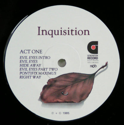Inquisition (9) : Time Passenger (LP, Album, Gat)