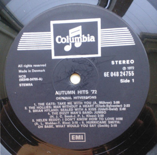 Various : Autumn Hits '72 (LP, Comp)