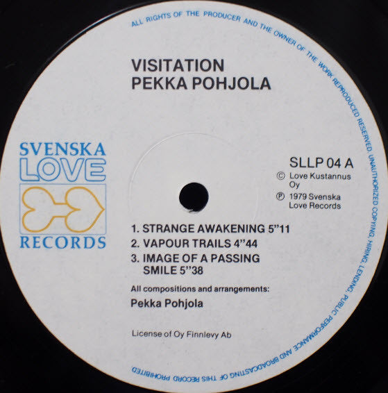 Pekka Pohjola : Visitation (LP, Album)