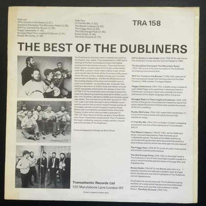 The Dubliners : The Best Of The Dubliners (LP, Comp, RP)