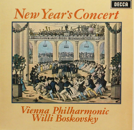 Wiener Philharmoniker, Willi Boskovsky : New Year's Concert (LP, RP)