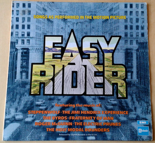 Various : Easy Rider (Songs As Performed In The Motion Picture) (LP, Comp, Pet)