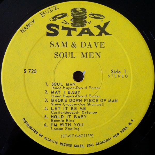 Sam & Dave : Soul Men (LP, Album)