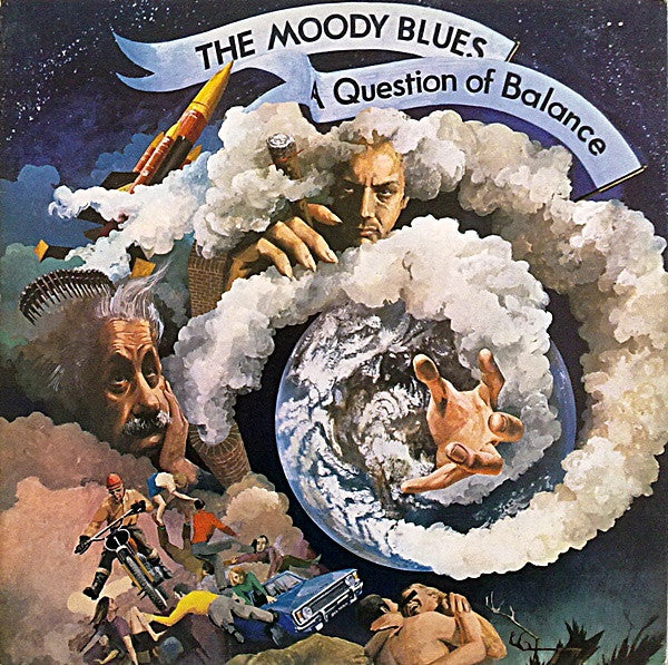 The Moody Blues : A Question Of Balance (LP, Album, RE)