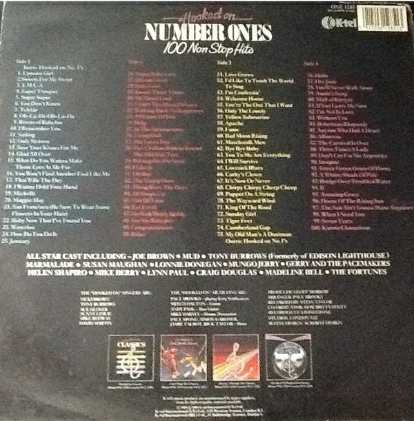 Various : Hooked On Number Ones / 100 Non Stop Hits (2xLP)