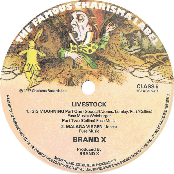 Brand X (3) : Livestock (LP, Album)