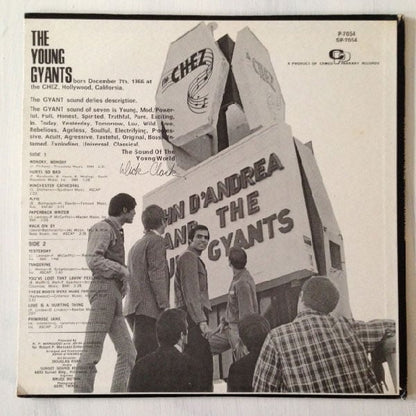 The Young Gyants Featuring John D'Andrea : At The Chez (LP, Mono)