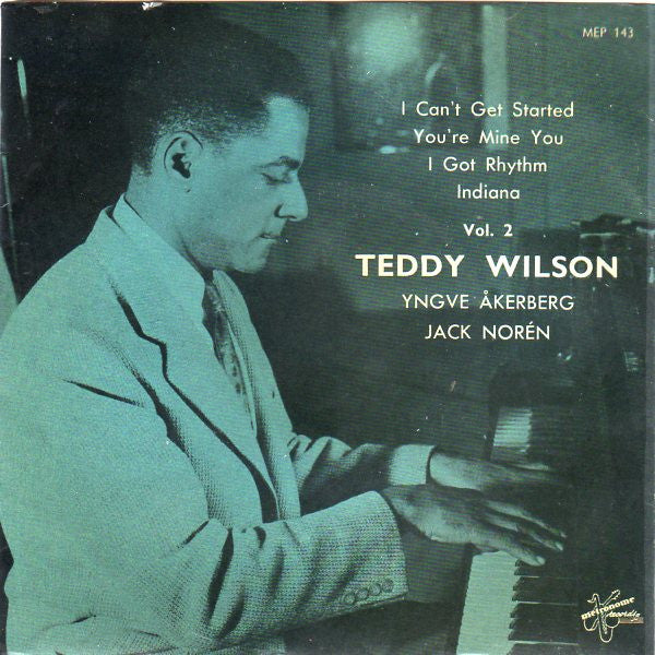 Teddy Wilson Trio : Vol. 2 (7", EP)