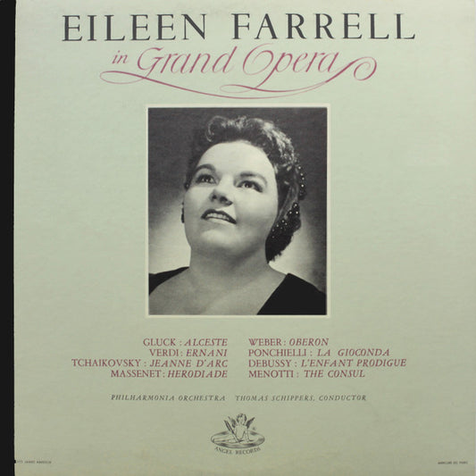 Eileen Farrell : Eileen Farrell In Grand Opera (LP, Mono)