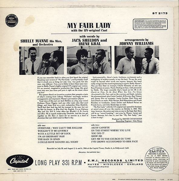 Shelly Manne : My Fair Lady (LP, Album)