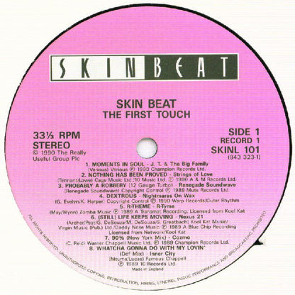 Various : Skin Beat (The First Touch) (2xLP, Comp, Gat)