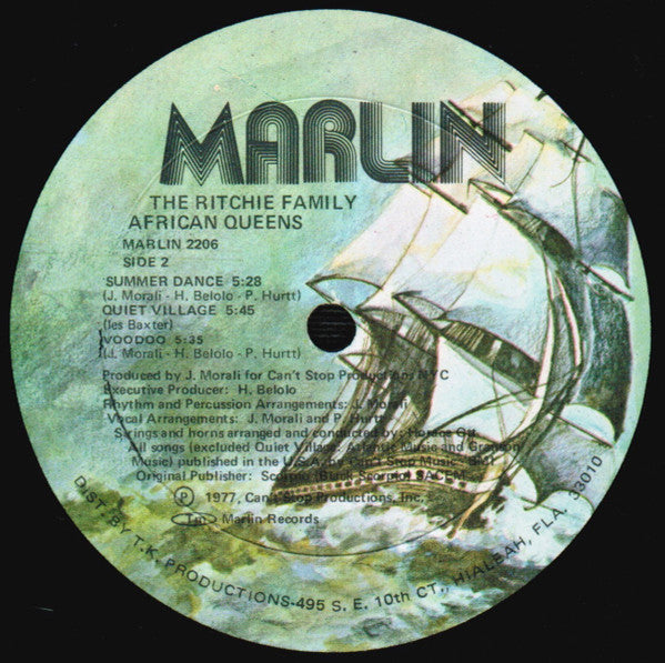The Ritchie Family : African Queens (LP, Album, P/Mixed, She)