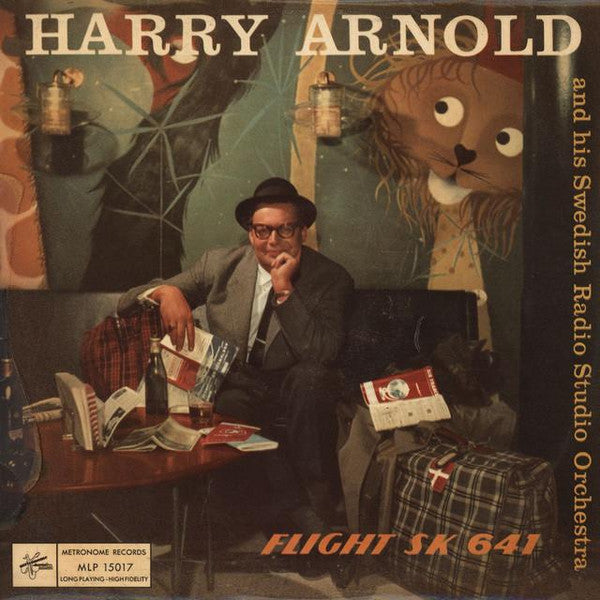 Harry Arnold & His Swedish Radio Studio Orchestra : Flight SK 641 (LP, Album, Mono)