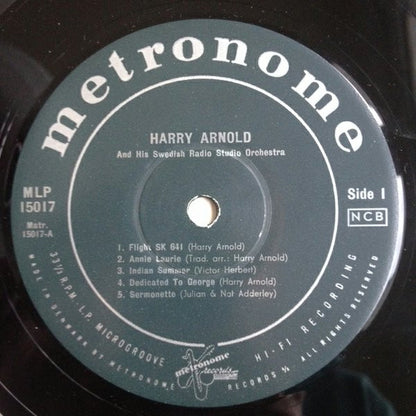 Harry Arnold & His Swedish Radio Studio Orchestra : Flight SK 641 (LP, Album, Mono)