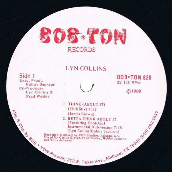 Lyn Collins : Think (About It) (12")