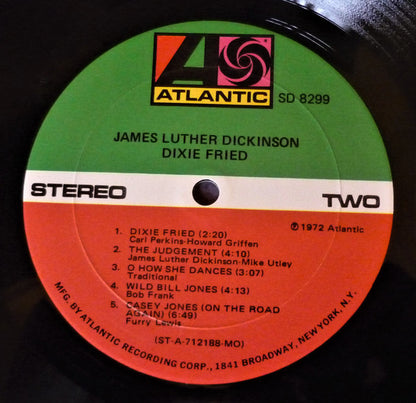 Jim Dickinson : Dixie Fried (LP, Album, Mon)