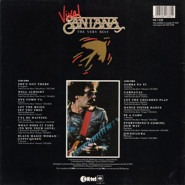 Santana : Viva! Santana (The Very Best) (LP, Comp)