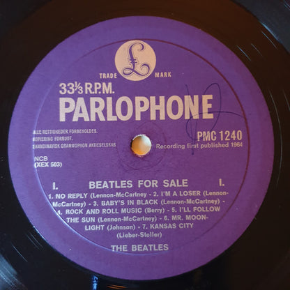 The Beatles : Beatles For Sale (LP, Album, Mono, Gat)