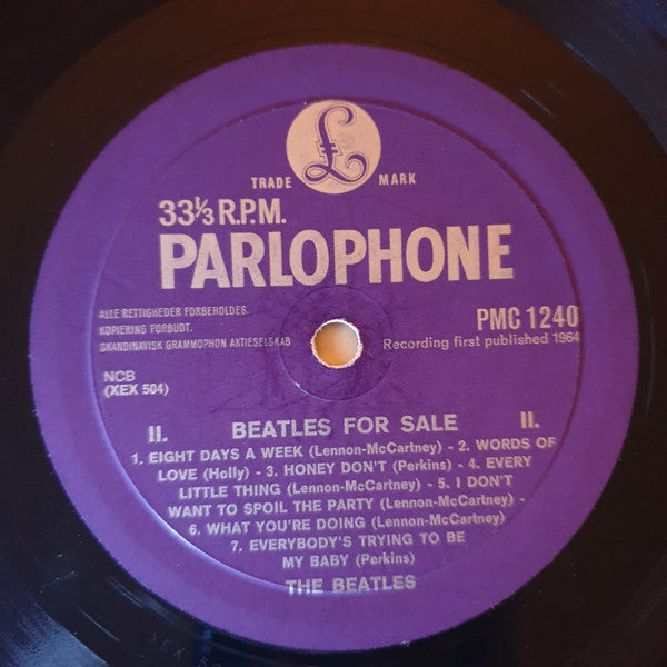 The Beatles : Beatles For Sale (LP, Album, Mono, Gat)