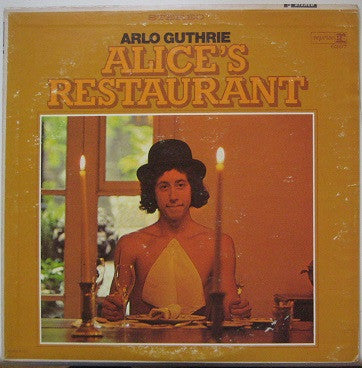 Arlo Guthrie : Alice's Restaurant (LP, Album, RP, Ora)