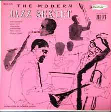 The Modern Jazz Sextet Featuring Dizzy Gillespie, Sonny Stitt, John Lewis (2), Skeeter Best, Percy Heath & Charlie Persip : The Modern Jazz Sextet (LP, Album, Mono)