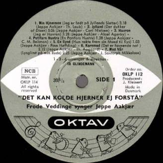 Frode Veddinge : Det Kan Kolde Hjerner Ej Forstå... (LP, Album)