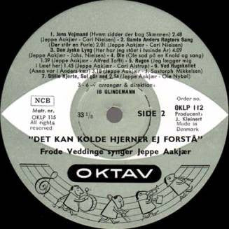 Frode Veddinge : Det Kan Kolde Hjerner Ej Forstå... (LP, Album)