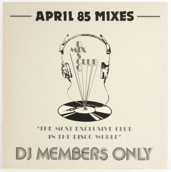 Various : April 85 - The Mixes (12", Mixed)