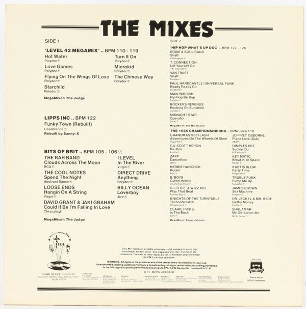 Various : April 85 - The Mixes (12", Mixed)