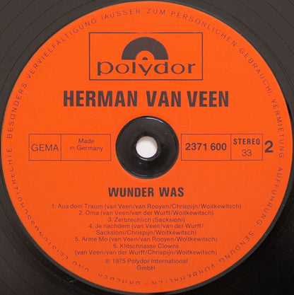 Herman Van Veen : Wunder Was (LP, Album)