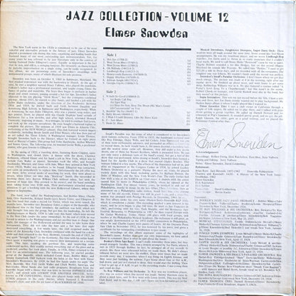 Elmer Snowden : Jazz Collection - Volume 12 (LP, Comp)