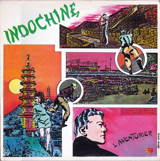 Indochine : L'Aventurier (LP, MiniAlbum)