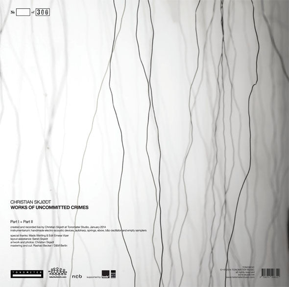 Christian Skjødt Hasselstrøm : Works Of Uncommitted Crimes (LP, Ltd, Num, Tra)