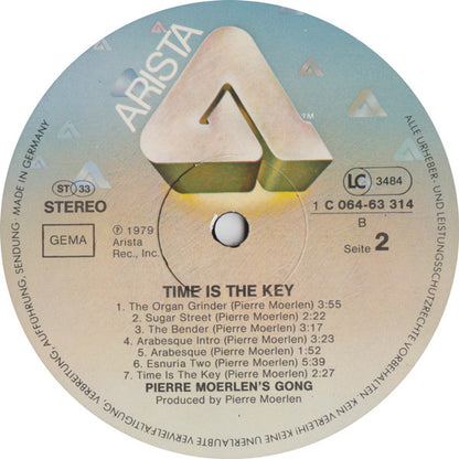 Pierre Moerlen's Gong : Time Is The Key (LP, Album)