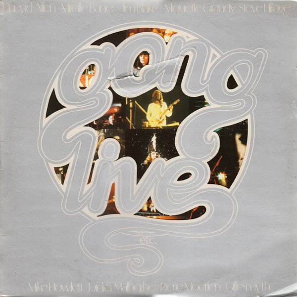 Gong : Live Etc. (2xLP, Album, Die)