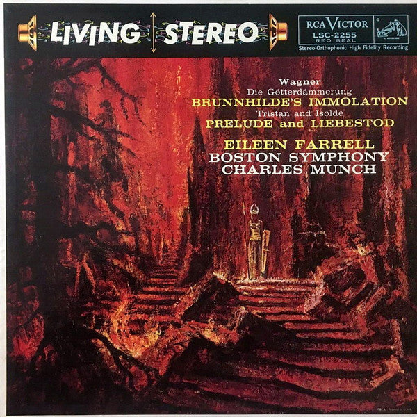Richard Wagner - Eileen Farrell, Boston Symphony Orchestra, Charles Munch : Die Götterdämmerung: Brunnhilde's Immolation / Tristan And Isolde: Prelude And Liebestod (LP, Ind)