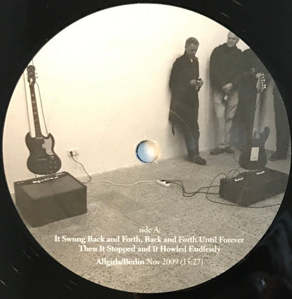 Dave Allen (3) : It Swung Back And Forth, Back And Forth Until Forever. Then It Stopped And It Howled Endlessly (12", Maxi, Ltd)